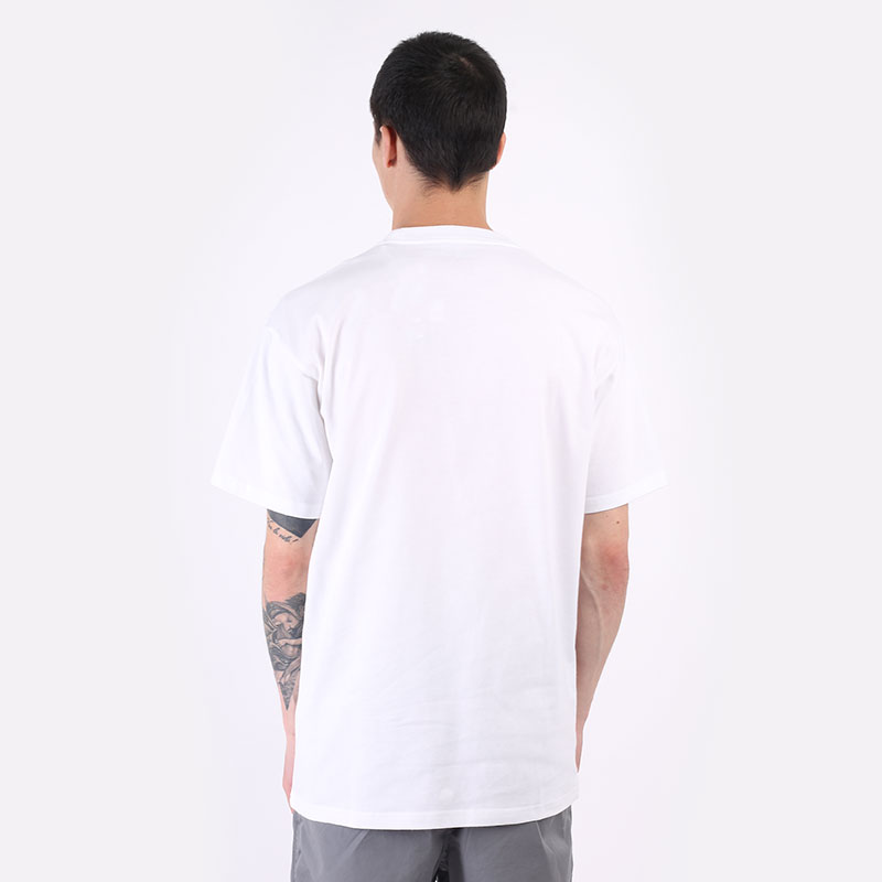 мужская белая футболка Carhartt WIP S/S Kogancult Crystal T-Shirt I029633-white - цена, описание, фото 4